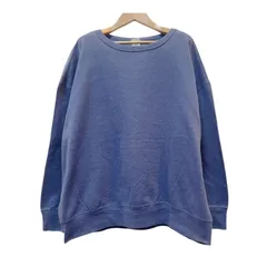 00s フルーツオブザルーム FRUIT OF THE ROOM スウェット Lサイズ ビッグシルエット ボックスシルエット easy to wear USA企画 青 ブルー ライトブルー 水色 古着 X039