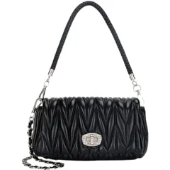 【数量限定】韓国風 鞄 軽量 カバン シンプル ポシェット 小さめ ファッション雑貨 ミニバッグ 通勤 ハンドバッグ OL レディース プレゼント 斜めがけ チェーン ショルダーバッグ ブラック CEEKAY