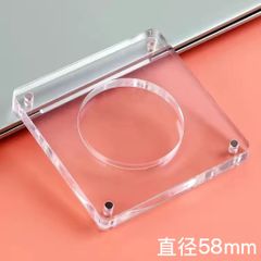 缶バッジ ディスプレイケース　コレクションケース　直径58mmまで対応　高品質　1枚用