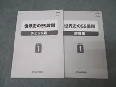 四谷学院　大学入試　英語　古文　世界史　一式　55段階テキスト　計26冊 四谷学院 世界史55マスター/世界史の55段階 チェック集 Part1