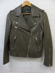 【中古】DRWCYS ドロシーズ レザージャケット ダブルライダース 36-33141004 ブラウン系 1 991850734のサムネイル