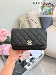 【今日WTO】Chanel シャネル ハンドル付きWOC ココクラッシュ風デザインが魅力-WTO輸入2-ZTB69