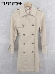 ◇ ◎ Soareak ソアリーク ベルト付 長袖 トレンチ コート サイズ38 ベージュ レディース 【中古】 【1002802447624】のサムネイル
