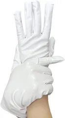 【在庫処分】[Achsoo] ウェディング グローブ ブライダルレース生地 指なし 花嫁 グローブ フラワーレース 薄手コンサート パーティー フェミニン セクシー PUレザー ロンググローブ 手袋 光沢