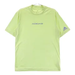 サイズ：M ADIDAS GOLF アディダスゴルフ HN8935 ハイネック 半袖Tシャツ 総柄 グリーン系 [240101503084] ゴルフウェア メンズ ストスト