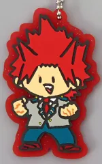 【中古】キーホルダー 切島鋭児郎 「僕のヒーローアカデミア 雄英高校オープンスクール カプセルラバーマスコット ～僕のヒーローアカデミア 雄英高校オープンスクール～」