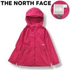 【ゴールドウィン製】 ノースフェイス THE NORTH FACE パッカブル コンパクト ナイロン ジャケット ジップ パーカー ウィンドブレーカー 刺繍 ロゴ M ピンク アウトドア カジュアル ウェア レディース ♪