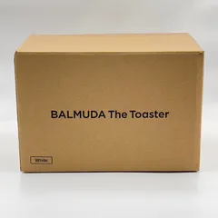 【新品】BALMUDA The Toaster K11A-WH ホワイト スチームトースター バルミューダ ザ トースター 本体のサムネイル