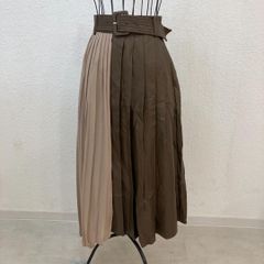 ムルーア MURUA プリーツスカート ツートン【F】