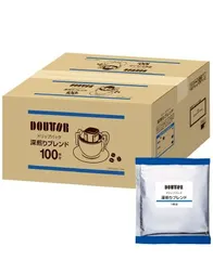 ドトール ドリップパック 深煎りブレンド 100P　コーヒー