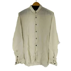 ランバンオンブルー LANVIN en Bleu デザインボタン L/S リネンシャツ メンズ  48のサムネイル