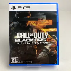 【中古美品】 PlayStation5 PS5 プレイステーション5 プレステ5 ソフト コール オブ デューティ ブラックオプス 6 -PS5 [CERO区分_Z / 18歳以上対象] 【026-250519-mh-24-fuz】