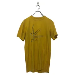 UNDER ARMOUR 半袖 プリント Tシャツ S イエロー バックプリント スポーツウェア クルーネック 古着卸 アメリカ仕入 a604-6522