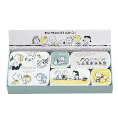 【新品・3営業日で発送】スヌーピー シール容器5点セット 0 0 SN-309