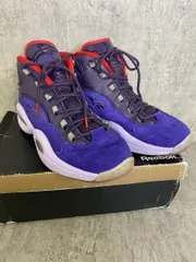 【中古】REEBOK ﾘｰﾎﾞｯｸ QUESTION MID ｸｴｽﾁｮﾝ ﾐｯﾄﾞ ｺﾞｰｽﾄｵﾌﾞｸﾘｽﾏｽ Allen Iverson 復刻 ﾊﾟｰﾌﾟﾙ 29.5CM 33898223