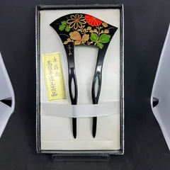 大振り櫛 蒔絵 螺鈿 No.114・115 伝統的和風デザイン 櫛 2点セット 大振り櫛 蒔絵 螺鈿 No.114・115 伝統的和風デザイン 櫛 2点セット 大振り