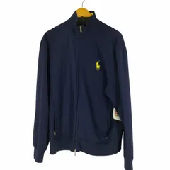 ポロバイラルフローレン Polo by RALPH LAUREN トラックジャケット ハイネック ワンポイント ポニー刺繍 メンズ  XLのサムネイル