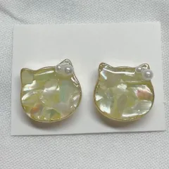 No.3 猫ちゃんレジンピアス・イヤリング