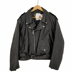 Schott Perfecto ブラックライダースジャケット 48 Schott perfecto leather jacket, - Gem