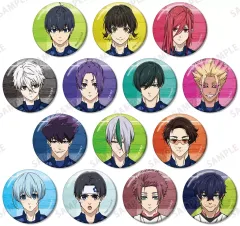 【中古】バッジ・ビンズ 全14種セット 「ブルーロック トレーディング缶バッジ」