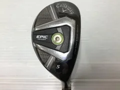 【新品、未使用】キャロウェイ　EPIC 6ユーティリティ　フレックス：S Amazon | キャロウェイ (Callaway) ユーティリティ EPIC FLASH