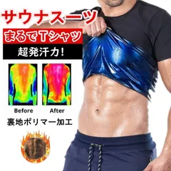 サウナスーツ 発汗 ヒート シャツ 半袖 サウナ tシャツ メンズ スポーツ 減量 引き締め 加圧 洗濯可