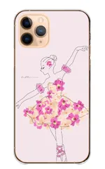 iPhone15ProMax ケース ハードケース iPhone15 プロマックス スマホケース 押し花柄 お花 フラワー バレリーナ バレエ トゥシューズ かわいい 可愛い 大人女子 おしゃれ 携帯ケース スマホカバー 携帯カバー 送料無料 カラー03