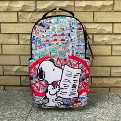 米国仕様 SPRAYGROUND スヌーピー Snoopy ピーナッツ Peanuts フォーカス バックパック (BKPK13)