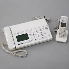 美品PanasonicパナソニックFAXファックス 電話KX-FKD401-K㉕ 楽天市場】【中古】Panasonicパナソニック コードレス増設子機