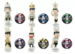 【中古】フィギュア 全6種セット 「おそ松さん」 ワールドコレクタブルフィギュア-チェス松- 白ver.