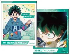 【中古】シール・ステッカー 1.緑谷出久(誕生日パーティーの準備イラスト＆場面写A) 「僕のヒーローアカデミア フォト風メタルステッカーコレクション」