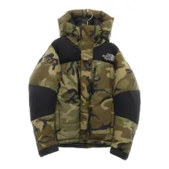 THE NORTH FACE (ザノースフェイス) 19AW NOVELTY BALTRO LIGHT JACKET ノベルティ バルトロ ライト 迷彩 フーデッド ダウンジャケット カーキ ND91951