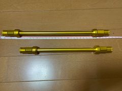 solute　アルミ削り出し　アクスルシャフトＦＲセット　汎用