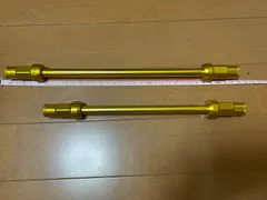 solute　アルミ削り出し　アクスルシャフトＦＲセット　汎用