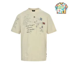 【今日WTO】Fendi 25ss 切手スタンププリント T シャツ-BF05