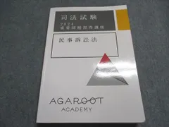 アガルート 司法試験 重要問題習得講座 民事訴訟法 2025年合格