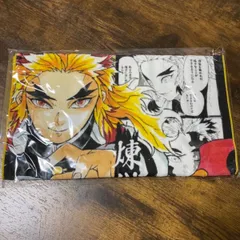 鬼滅の刃 フルカラーフェイスタオル 煉獄杏寿郎
