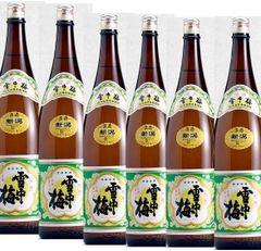 雪中梅　普通酒　1.8L 6本(１ケース)