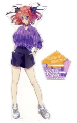 【中古】アクリルスタンド・アクリルパネル 中野二乃 メガBIGアクリルスタンド 「きゃらっとくじ 五等分の花嫁＊ ～Vivid City Rhythm～」 A-2賞