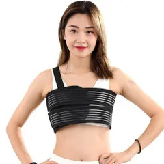 ☆ ブラック ☆ M ☆ 胸部サポーター コルセット リブバンド 胸 胸部 コルセット サポーター 胸 胸部サポーター 胸部ベルト 胸部固定帯 ベルト 胸 わき腹 男性 女性 サポート 男女兼用 蒸れにくい 保護 固定 通気性 メッシュ 伸縮バンド