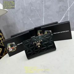 高級 人気商品 PRADA プラダ 折り財布 小銭入れ