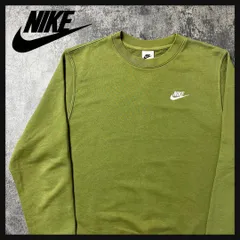 【希少カラー】ナイキ スウェット ワンポイント刺繍 人気デザイン ゆるだぼ 定番