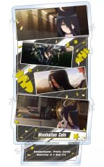 [중고] 아크릴 스탠드 아크릴 패널 맨해튼 카페 장면사 아크릴 스탠드 [극장판 말 딸 프리티 더비 신시대의 문]