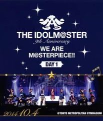 [중고] 일본악 Blu-ray Disc THE IDOLM@STER 9th ANNIVERSARY WE ARE M@STERPIECE!! Blu-ray 도쿄 공연 Day1