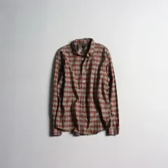 ポール・スミス バーガンディ CHUU CHECK シャツ