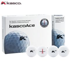 【特価商品】キャスコ ACE ゴルフボール Kasco 1ダース