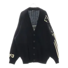 Y-3 (ワイスリー) TECH KNIT CARDIGAN FJ0380 Vネック ウール テックニットカーディガン ブラックのサムネイル