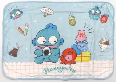 【中古】抱き枕カバー・シーツ・ブランケット ハンギョドン＆さゆり ボアひざ掛け毛布 「サンリオキャラクターズ」