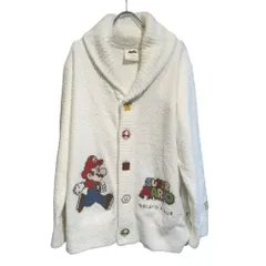 【メルカリ最安値】ジェラートピケ マリオ カーディガン M-L ララさま専用【スーパーマリオ】クッパ カーディガン ユニ