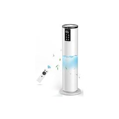 加湿器 大容量 13L【家庭/業務用・2024新登場・アロマ対応】加湿 器 タワー型 加湿力350mL/h 4段階ミスト調節 業務用加湿器 上から給水 静音 省エネ72H連続加湿 超音波加湿器 切タイマー リモコン付き 水位確認可能 お手入れ簡単 湿度セン 1